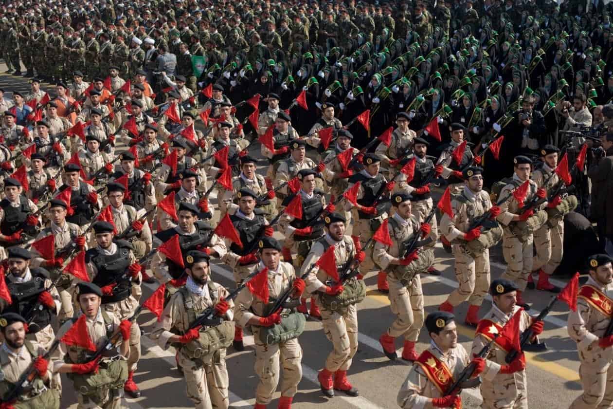 القوة العسكرية الإيرانية