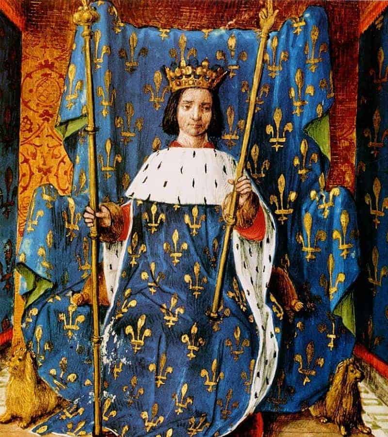 الملك الفرنسي تشارلز المجنون