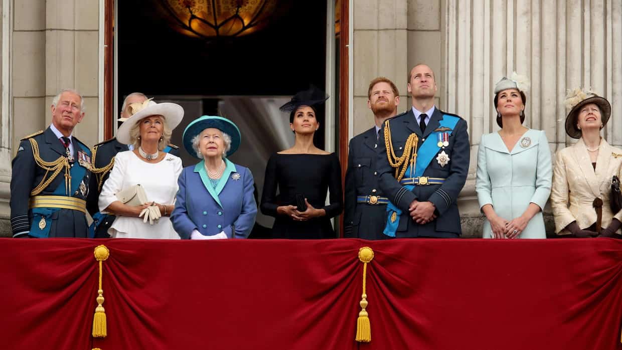 العائلة الملكية البريطانية.