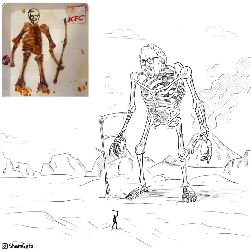 الكولونيل ساندرز كرتون