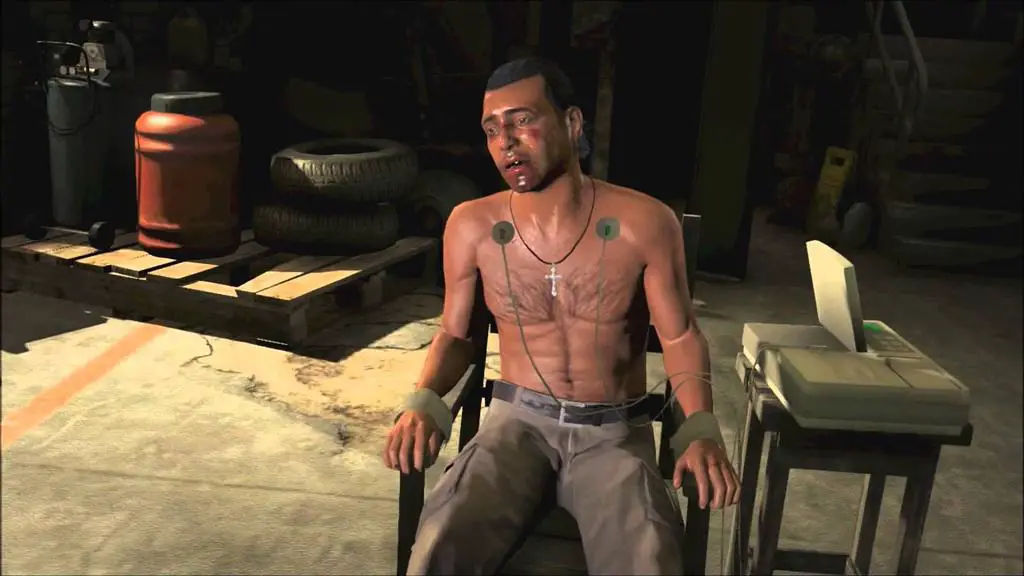 مشهد من لعبة GTA V