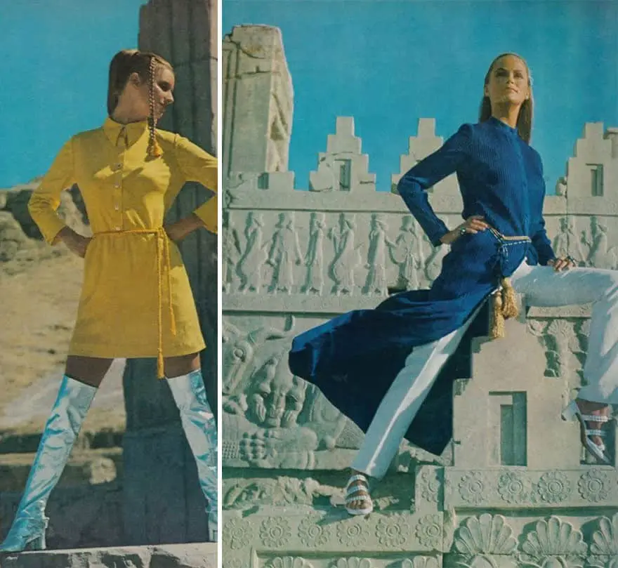 صورة من مجلة إيرانية في سبعينيات القرن العشرين.