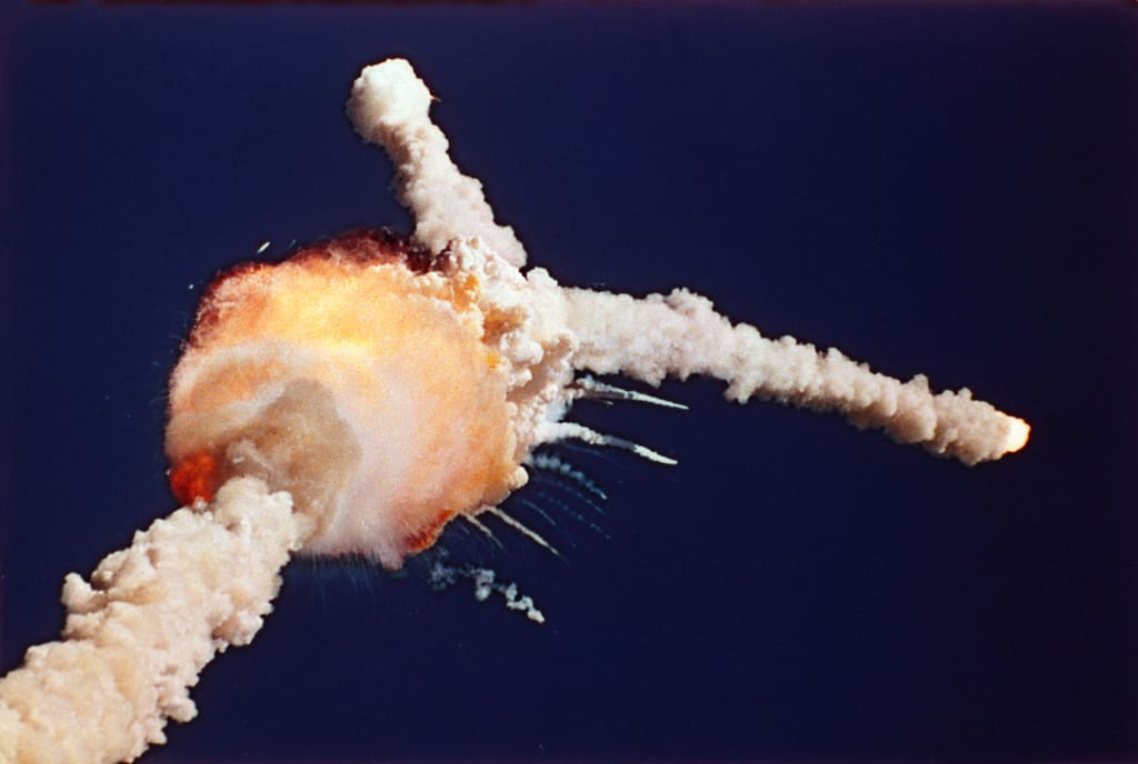 انفجار المركبة الفضائية بعد انطلاقها بوقت قصير من فلوريدا.