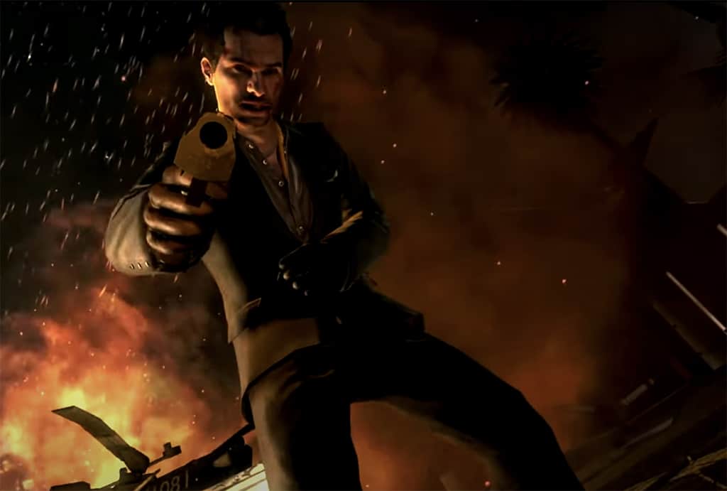 مشهد (ماكاروف) وهو يحدق في فوهة مسدس Desert Eagle في لعبة Call of Duty: Modern Warfare في ثالث إصدار لها.